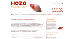 Desktop Screenshot of hozo-hoszigeteles.hu